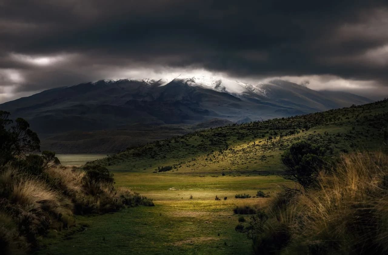 Ciel changeant en montagne, importance de la météo en itinérance